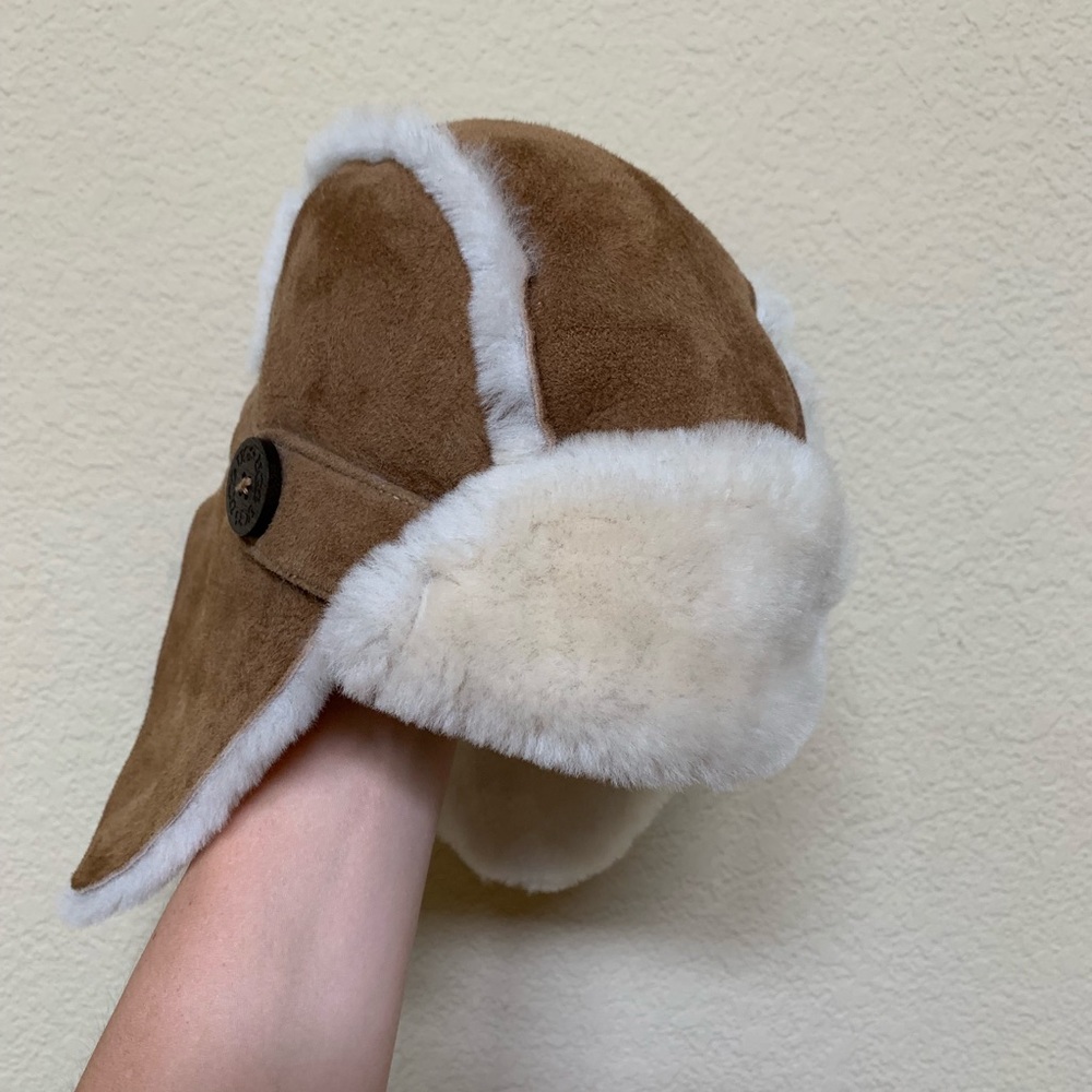 Ugg flap shearling hat kids size 2-4 years